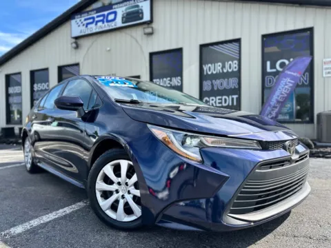 Blue 2023 TOYOTA COROLLA LE for sale in Crown Point, IN