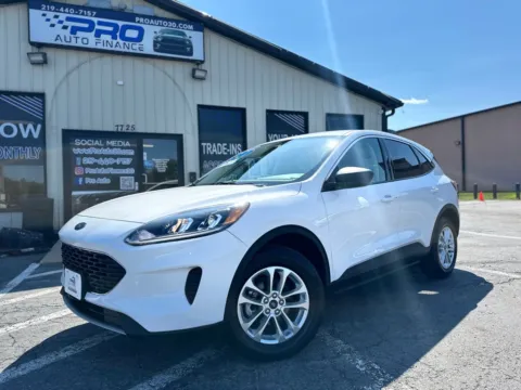 White 2022 FORD ESCAPE HYBRID SE for sale in Crown Point, IN