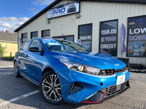 Blue 2023 KIA FORTE GT-LINE for sale in Crown Point, IN