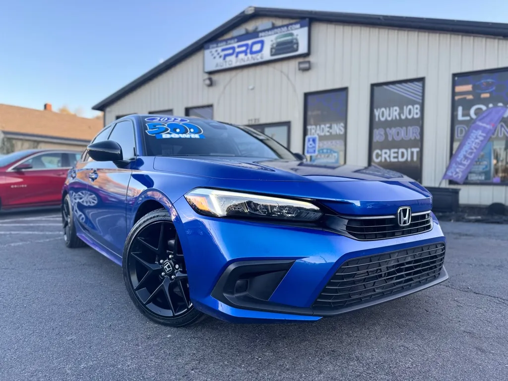 Blue 2022 HONDA CIVIC SPORT for sale in Crown Point, IN