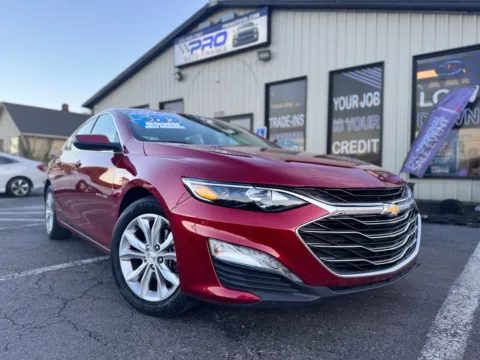 Red 2024 CHEVROLET MALIBU LT for sale in Crown Point, IN