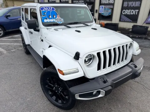 Photos of 2021 JEEP WRANGLER UNLIMI SAHARA 4XE for sale in Crown Point, IN at Pro Auto Finance