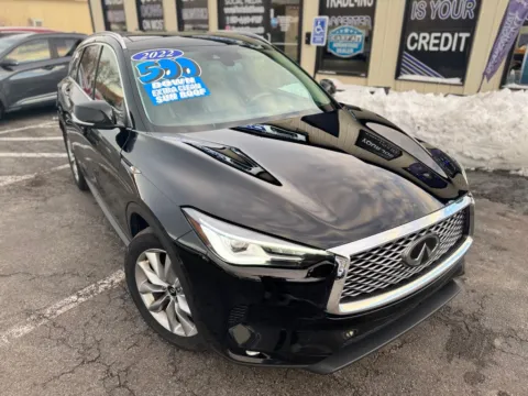 Photos of 2022 INFINITI QX50 LUXE for sale in Crown Point, IN at Pro Auto Finance