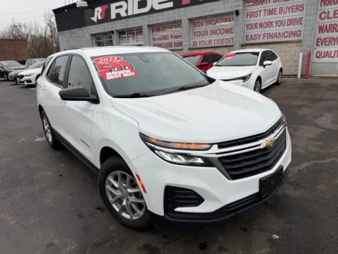 Photos of 2022 CHEVROLET EQUINOX LS for sale in Merrillville, IN at Ride Time Auto Finance Broadway