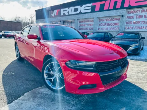Red 2022 DODGE CHARGER SXT for sale in Merrillville, IN