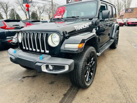 More photos of 2023 JEEP WRANGLER SAHARA 4XE at Ride Time Auto Finance Broadway, IN