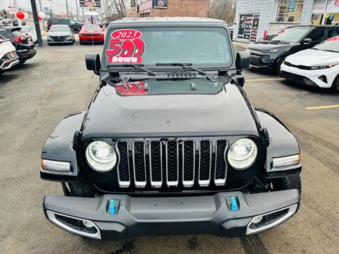 More photos of 2023 JEEP WRANGLER SAHARA 4XE at Ride Time Auto Finance Broadway, IN