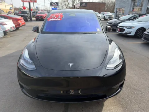 Another view of 2022 TESLA MODEL Y LONG RANGE for sale in Merrillville, IN at Ride Time Auto Finance Broadway