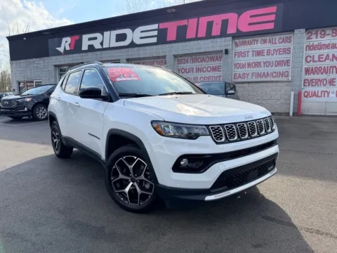 White 2026 JEEP COMPASS LIMITED ALTITUDE for sale in Merrillville, IN