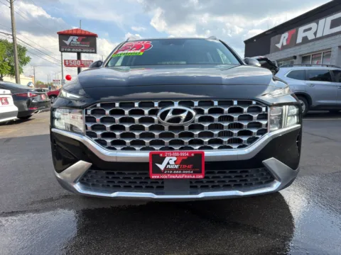 Another view of 2023 HYUNDAI SANTA FE HYBRID BLUE for sale in Merrillville, IN at Ride Time Auto Finance Broadway