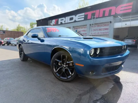 Blue 2022 DODGE CHALLENGER SXT for sale in Merrillville, IN