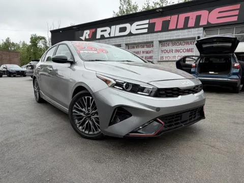 Gray 2022 KIA FORTE GT-LINE for sale in Merrillville, IN