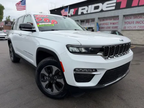 White 2022 JEEP GRAND CHEROKEE 4XE for sale in Merrillville, IN