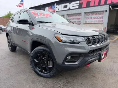 Gray 2024 JEEP COMPASS TRAILHAWK for sale in Merrillville, IN