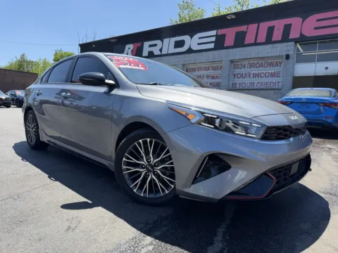 Gray 2023 KIA FORTE GT-LINE for sale in Merrillville, IN