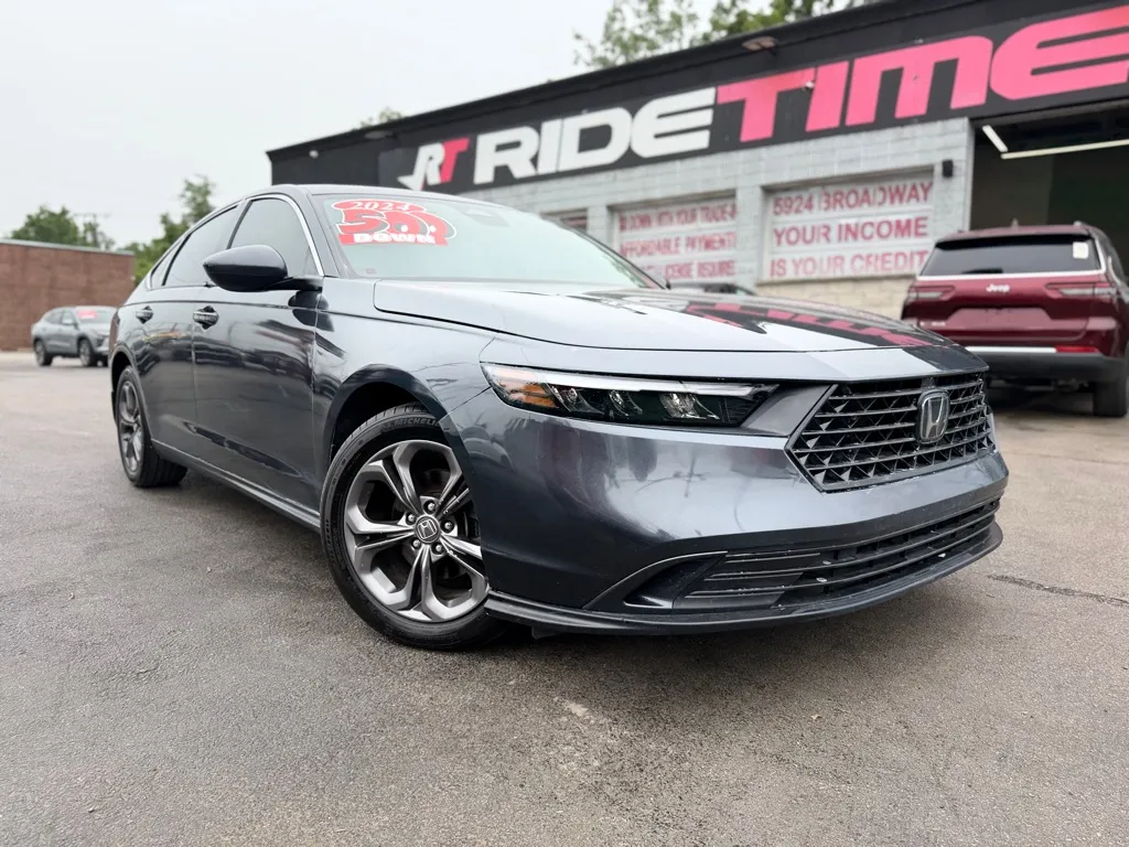 Blue 2024 HONDA ACCORD EX for sale in Merrillville, IN