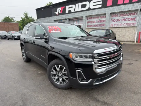 Photos of 2023 GMC ACADIA SLT for sale in Merrillville, IN at Ride Time Auto Finance Broadway