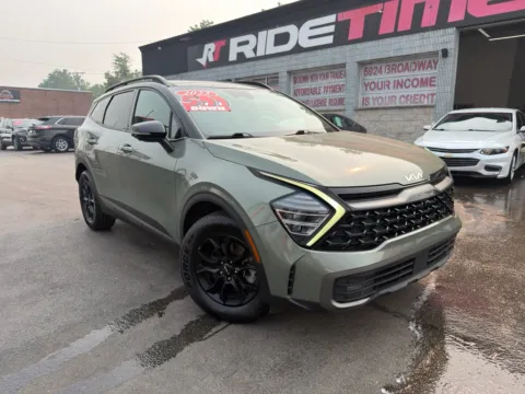 Photos of 2023 KIA SPORTAGE X-PRO PRESTIGE for sale in Merrillville, IN at Ride Time Auto Finance Broadway