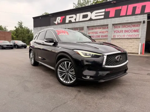 Black 2023 INFINITI QX50 AUTOGRAPH for sale in Merrillville, IN