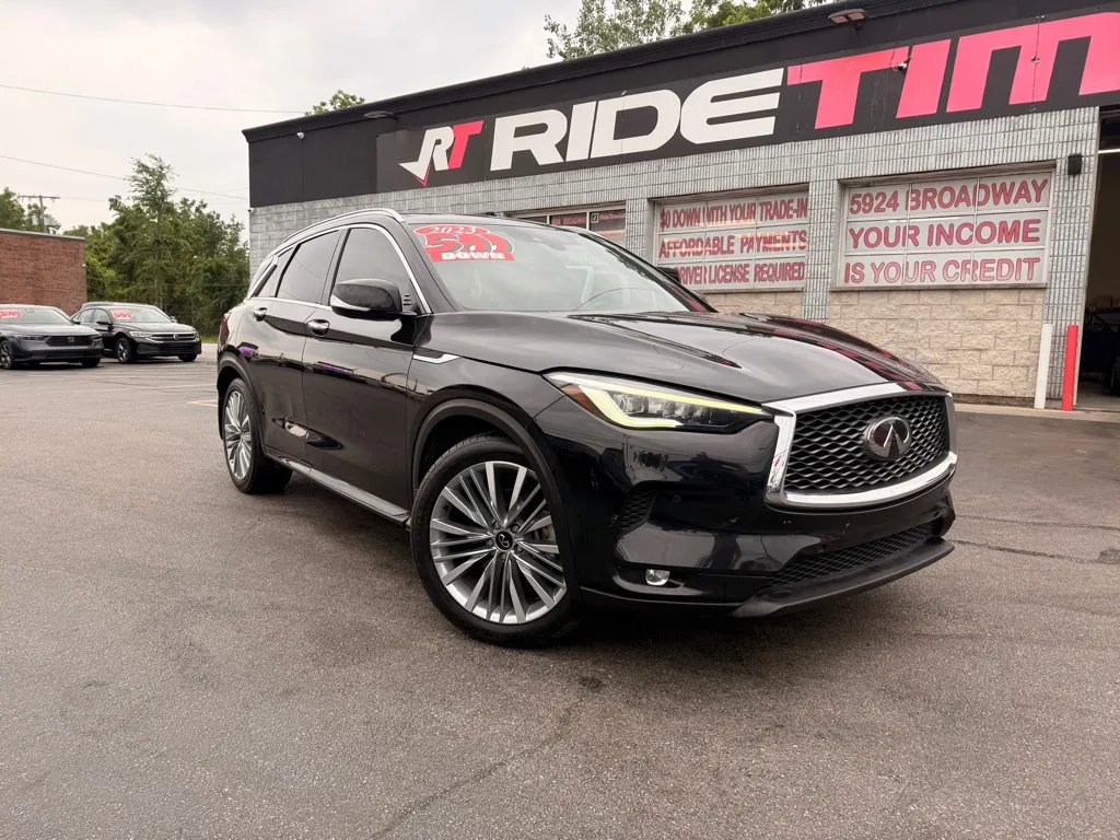 Black 2023 INFINITI QX50 AUTOGRAPH for sale in Merrillville, IN