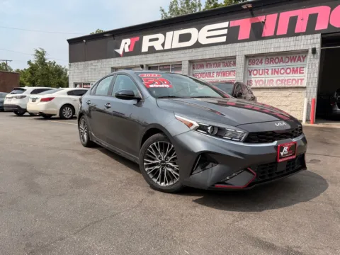 Gray 2023 KIA FORTE GT-LINE for sale in Merrillville, IN