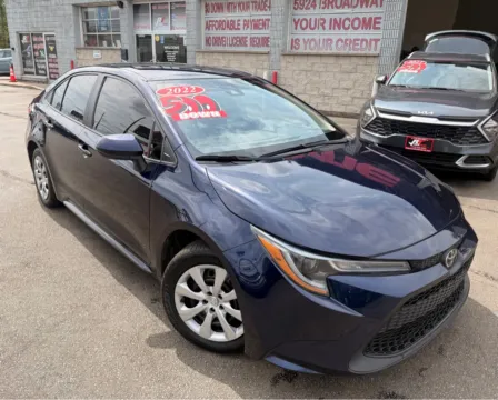 Photos of 2022 TOYOTA COROLLA LE for sale in Merrillville, IN at Ride Time Auto Finance Broadway