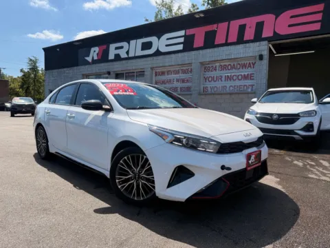 White 2024 KIA FORTE GT-LINE for sale in Merrillville, IN