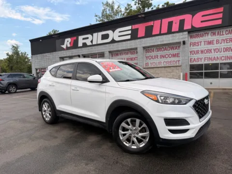 White 2021 HYUNDAI TUCSON VALUE for sale in Merrillville, IN