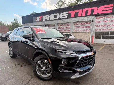 Black 2025 CHEVROLET BLAZER LT for sale in Merrillville, IN