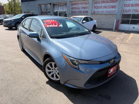 Photos of 2022 TOYOTA COROLLA LE for sale in Merrillville, IN at Ride Time Auto Finance Broadway