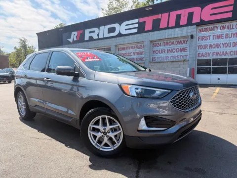 Gray 2024 FORD EDGE SEL for sale in Merrillville, IN