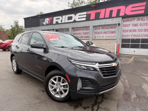 Gray 2023 CHEVROLET EQUINOX LT for sale in Merrillville, IN