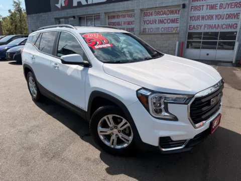 Photos of 2022 GMC TERRAIN SLE for sale in Merrillville, IN at Ride Time Auto Finance Broadway