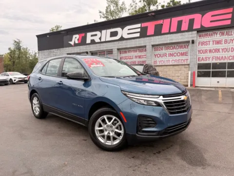 Blue 2024 CHEVROLET EQUINOX LS for sale in Merrillville, IN
