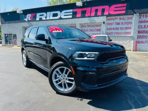 Black 2022 DODGE DURANGO GT for sale in Merrillville, IN