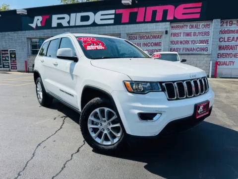 White 2021 JEEP GRAND CHEROKEE LAREDO E for sale in Merrillville, IN