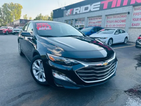 Black 2024 CHEVROLET MALIBU LT for sale in Merrillville, IN