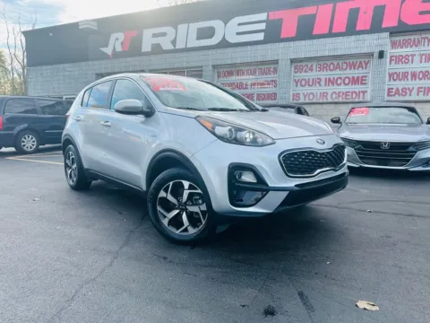 Silver 2021 KIA SPORTAGE LX for sale in Merrillville, IN