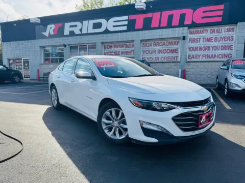 White 2024 CHEVROLET MALIBU LT for sale in Merrillville, IN