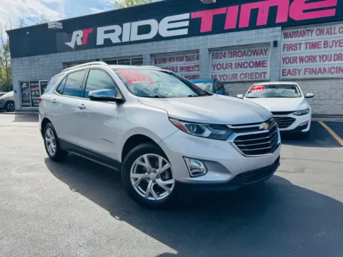 Silver 2021 CHEVROLET EQUINOX PREMIER for sale in Merrillville, IN