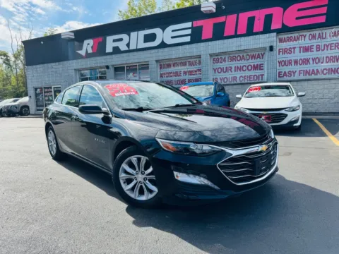 Black 2020 CHEVROLET MALIBU LT for sale in Merrillville, IN