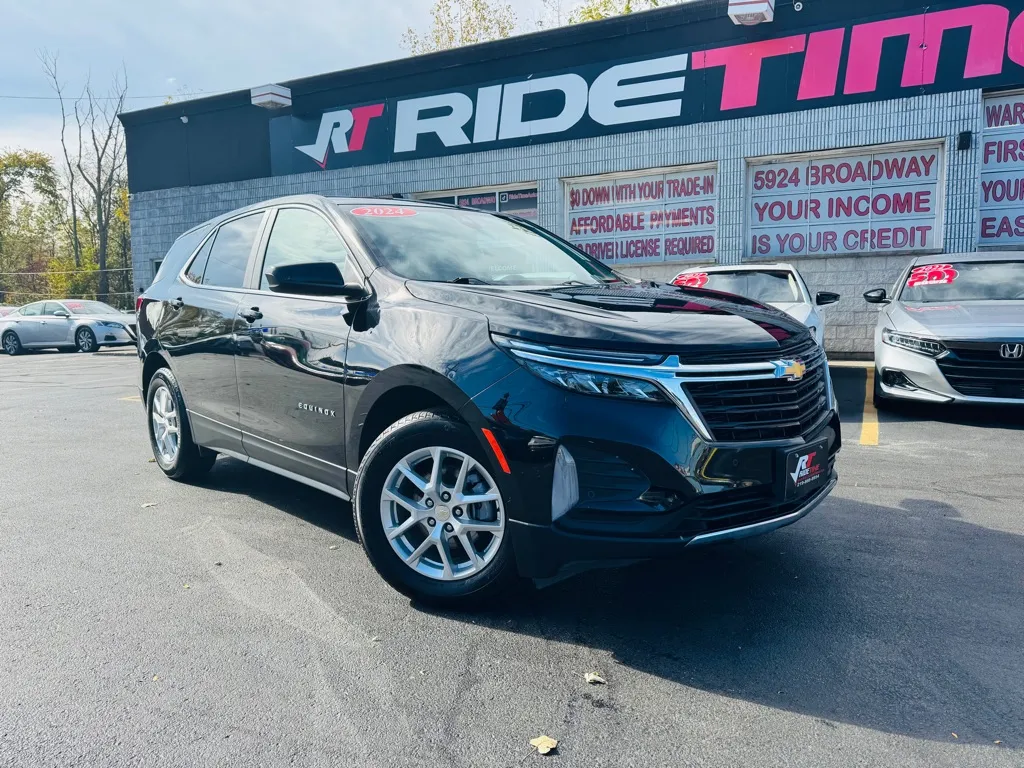 Black 2024 CHEVROLET EQUINOX LT for sale in Merrillville, IN