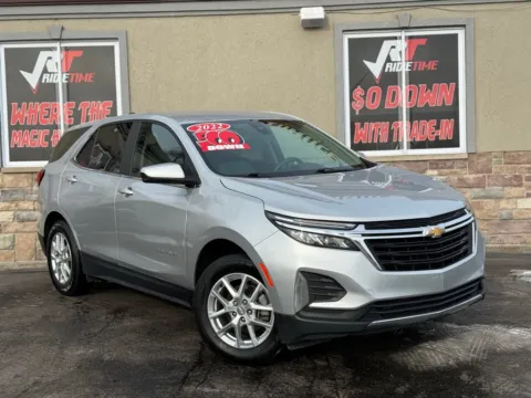 Photos of 2022 CHEVROLET EQUINOX LT-4WD for sale in Merrillville, IN at Ride Time Auto Finance Merrillville