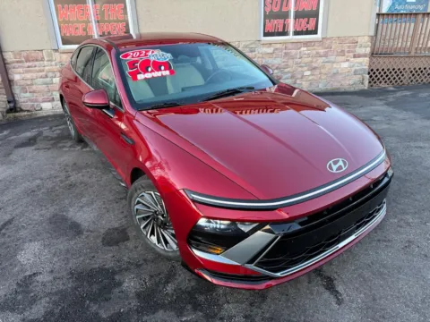 Another view of 2024 HYUNDAI SONATA HYBRID SEL for sale in Merrillville, IN at Ride Time Auto Finance Merrillville
