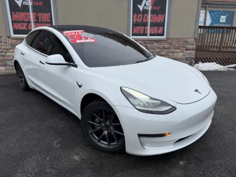 Another view of 2019 TESLA MODEL 3 LONG RANGE for sale in Merrillville, IN at Ride Time Auto Finance Merrillville