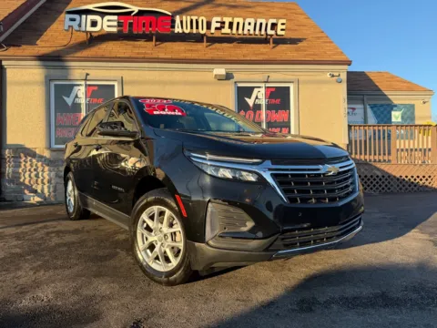 Black 2024 CHEVROLET EQUINOX LT-4WD for sale in Merrillville, IN