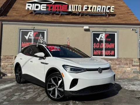 White 2023 VOLKSWAGEN ID.4 PRO S - AWD for sale in Merrillville, IN