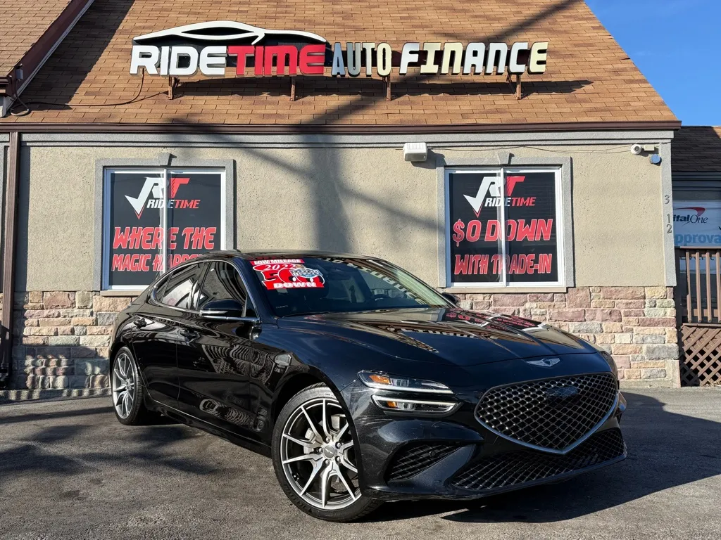 Black 2022 GENESIS G70 2.0T - PRESTIGE PKG for sale in Merrillville, IN