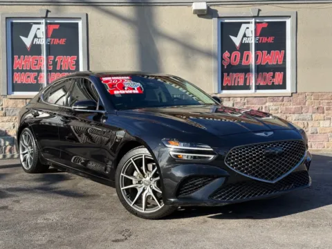 Photos of 2022 GENESIS G70 2.0T - PRESTIGE PKG for sale in Merrillville, IN at Ride Time Auto Finance Merrillville