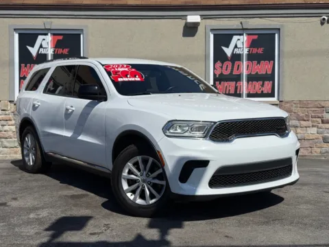 Photos of 2023 DODGE DURANGO SXT LAUNCH EDITION for sale in Merrillville, IN at Ride Time Auto Finance Merrillville